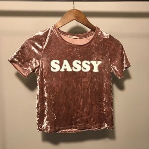 Love Culture - Sassy Crop Top
